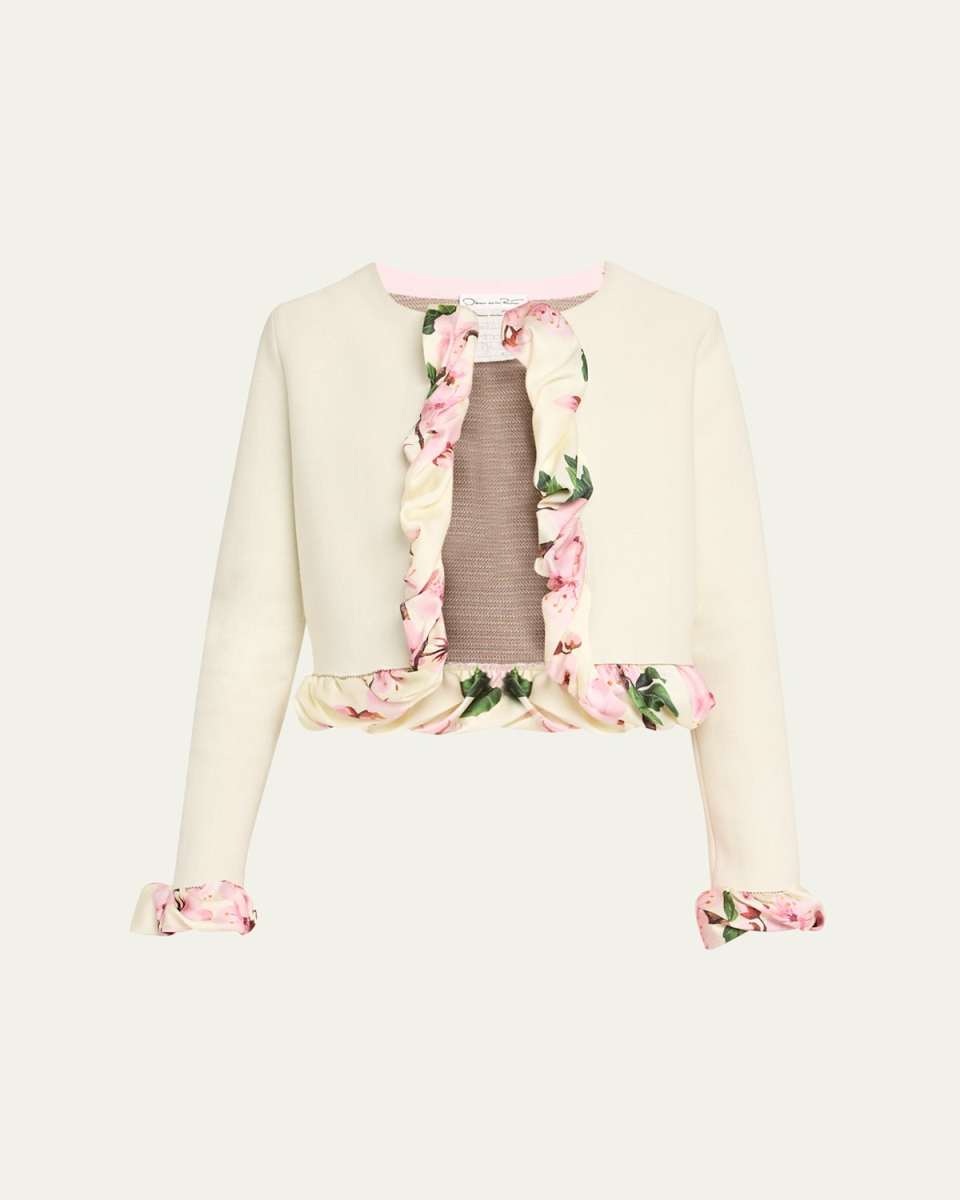 Cherry Blossom Bubble Twist Cardigan
